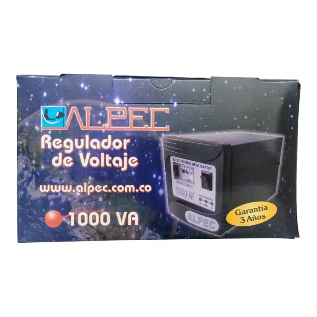 Regulador / Estabilizador De Voltaje 1000 Alpec