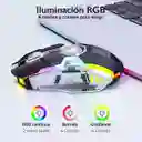 Mouse Gamer Inalambrico Recargable Usb Windows Optico Rgb