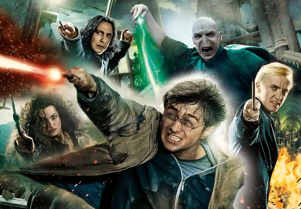 Rompecabezas Adultos De 1000 Piezas Batalla Harry Potter