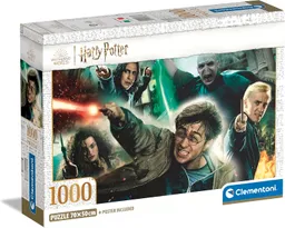 Rompecabezas Adultos De 1000 Piezas Batalla Harry Potter