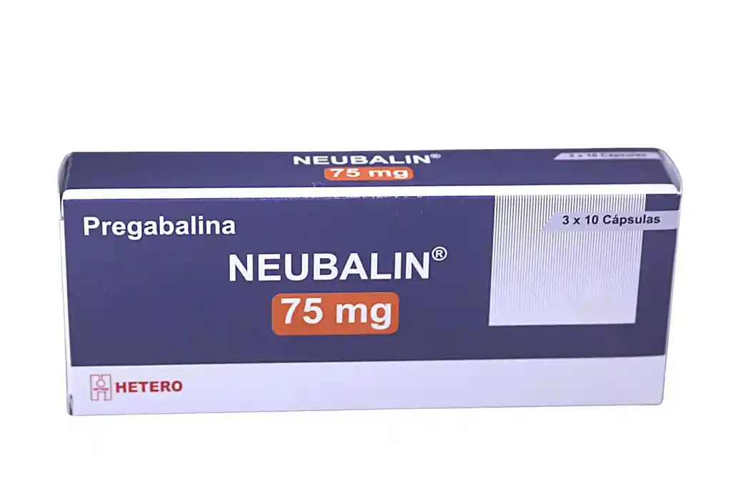 Pregabalina 75mg Caja X 30 Capsula (neubalin)