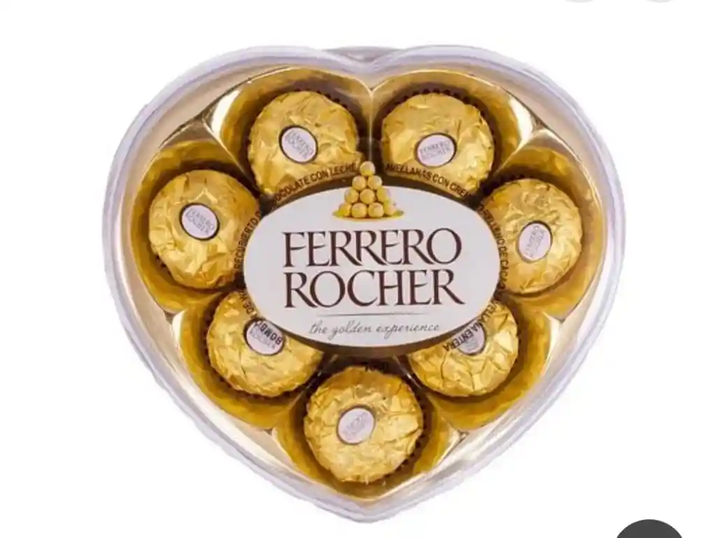 Corazon Ferrero Chocolate