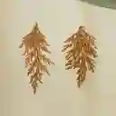 Aretes Hoja Pino Largo