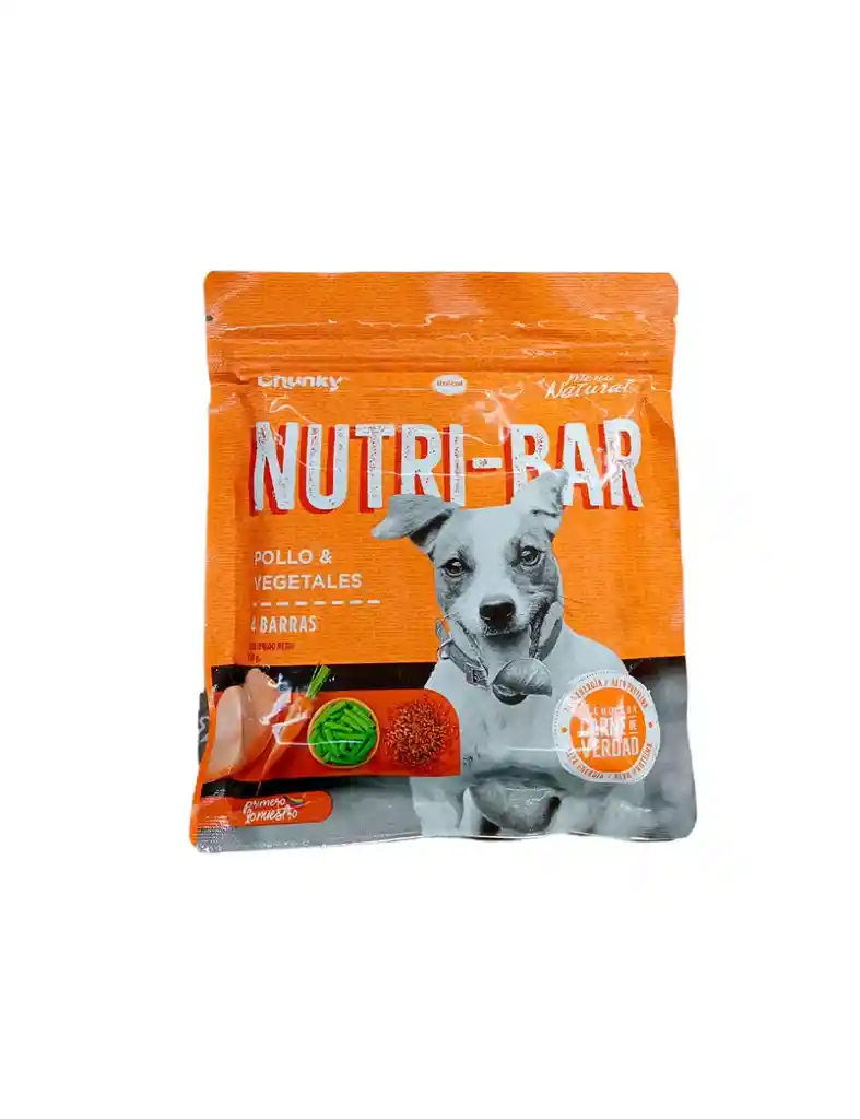 Nutri-bar Pollo Vegetales 150 Gramos (4unidades)