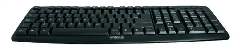 Teclado Multimedia Unitec 830 Original Contiene Letra Ñ