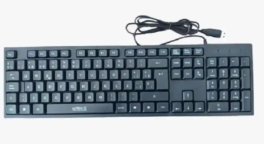 Teclado Alámbrico Usb Unitec T-950 Para Pc