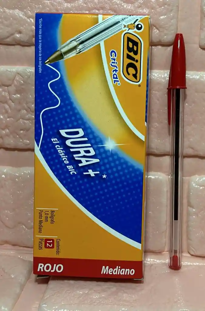 Lapicero Bic Rojo Unidad