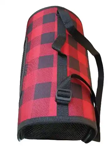 Huacal De Tela Pequeño Rojo