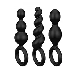 Plugs Anales Booty Call Negros Satisfyer