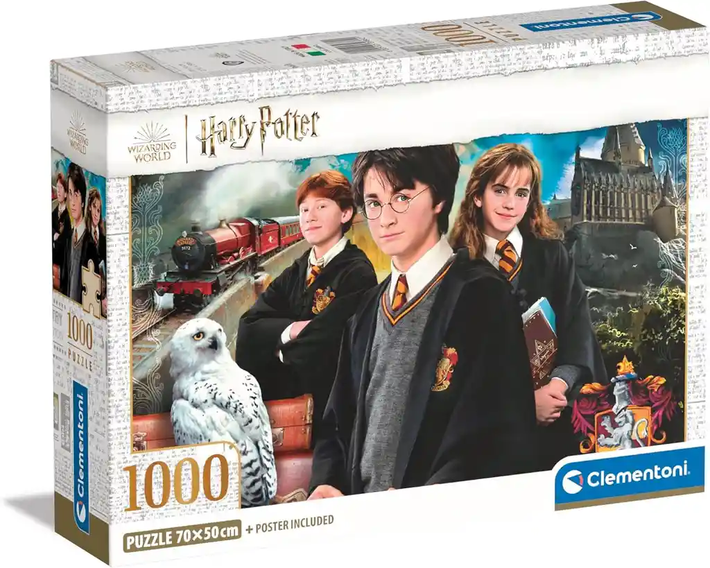 Rompecabezas Adultos 1000 Piezas Harry Potter Y Amigos