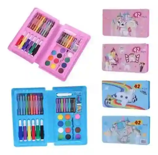 Kit De Arte Infantil *42 Piezas