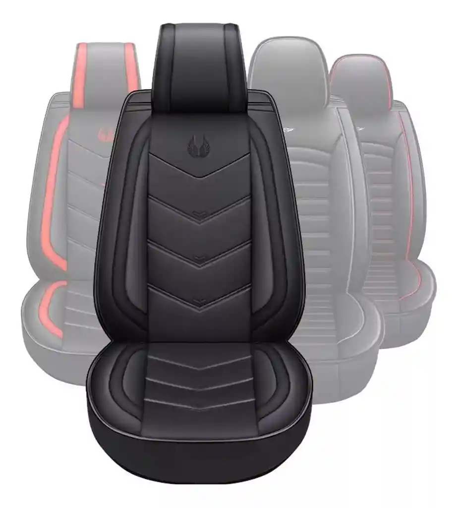 Set Fundas Asiento Forro Protector Auto Univesal Ecocuero