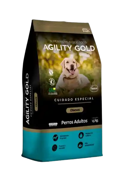 Alimento Para Perro Agility Gold Adultos Obesos