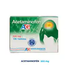 Acetaminofén 500 Mg X 10 Tb Ag