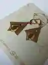 Aretes Dorados Para Dama