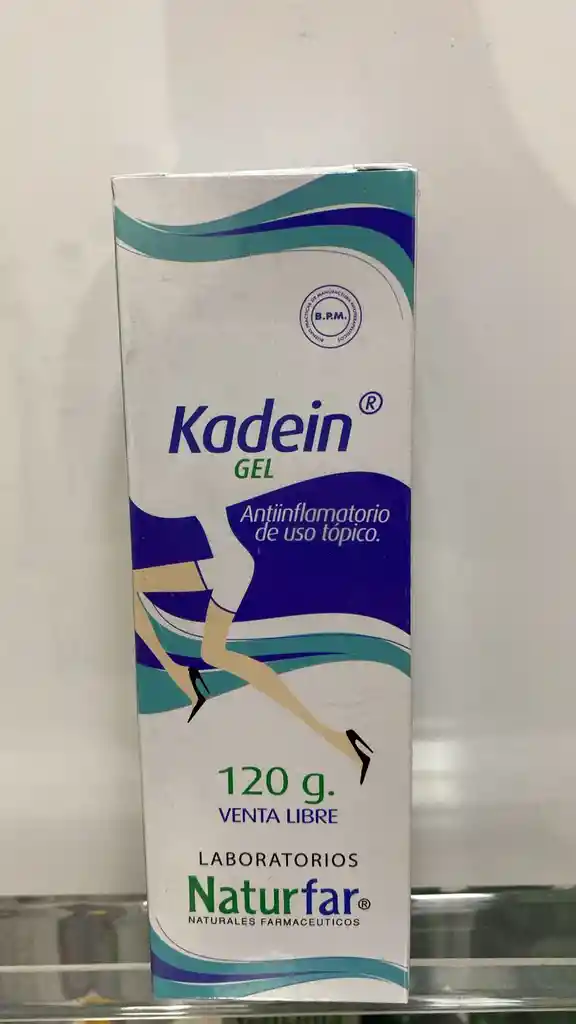 Kadein Gel Antiinflamatorio De Uso Topico X 120 Grs Naturfar