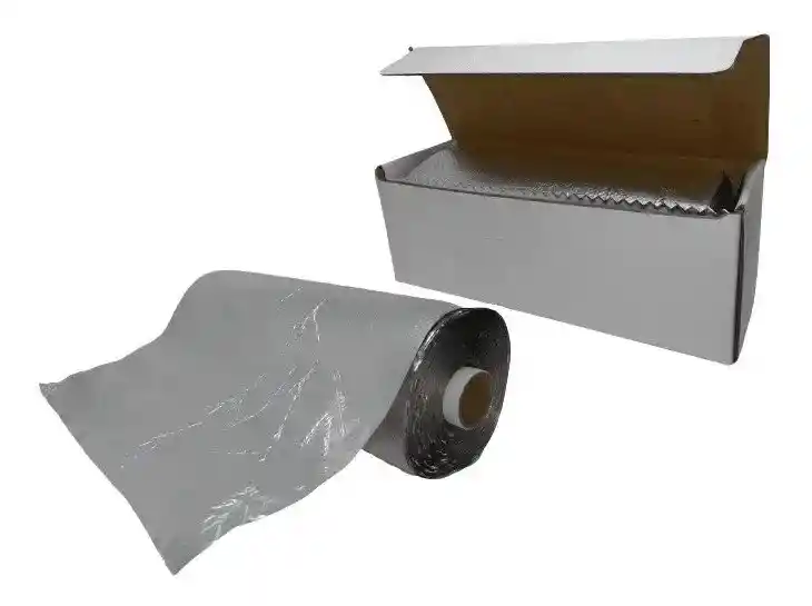 Rollo De Papel Aluminio Profesional Para Mechas 70 Mts