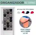 Organizador Gorras Gorros Jockey Detrás De Puerta