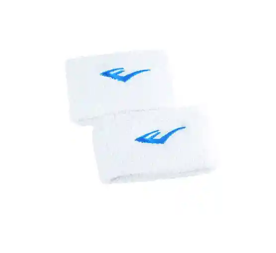 Muñequera De Tenis Baloncesto Everlats 1 Par - Blanco