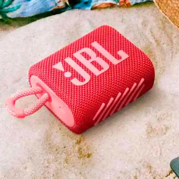 Parlante Jbl Go3 Color Rojo