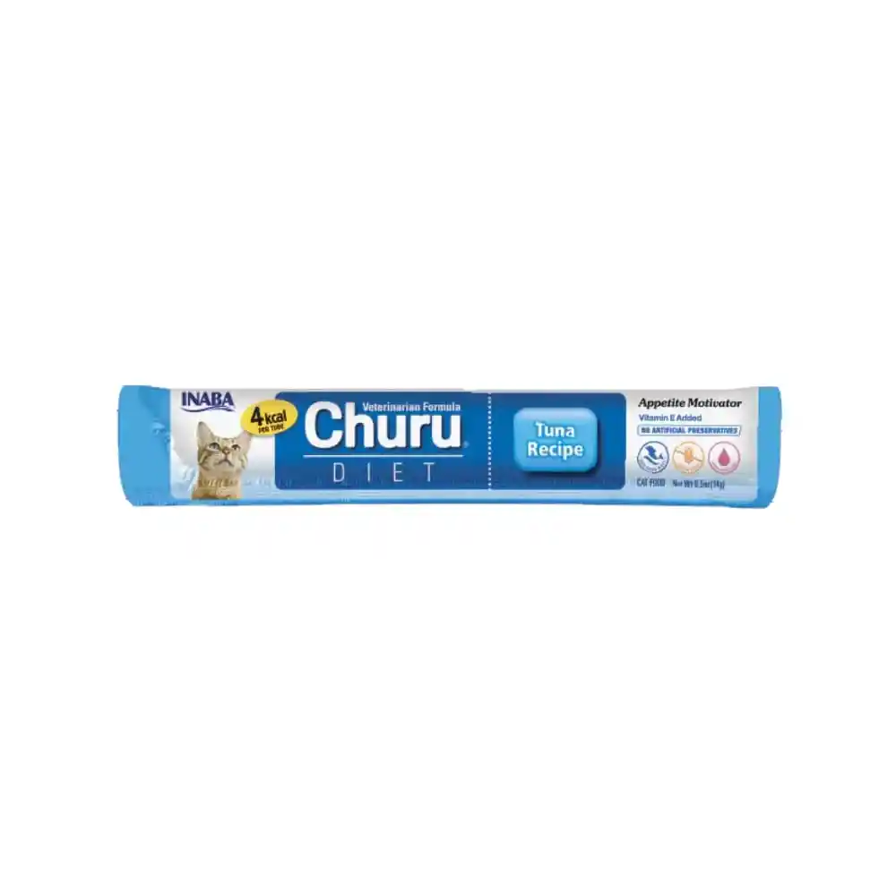 Churu Dietetico Cremoso Para Gato Sabor A Atun