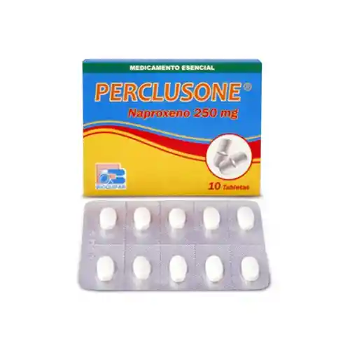 Naproxeno 250 Mg X 10 Tab (perclusone)