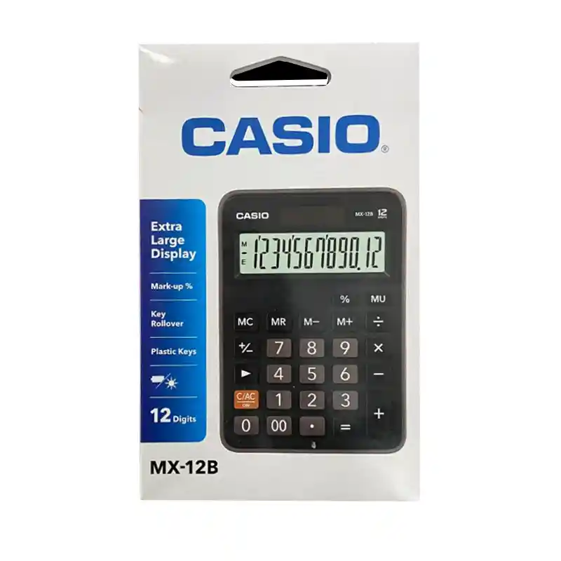 Calculadora Casio 12 Digitos Original Mx12b Colores