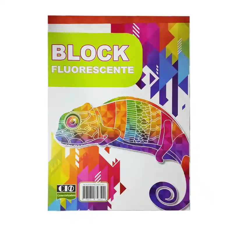 Block Carta Fluorescente X 30 Hojas