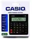 Calculadora 14 Dígitos Mh-14 Casio Negra Serie Wide
