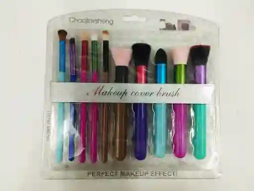 Set De Brochas Incluye 10 Piezas