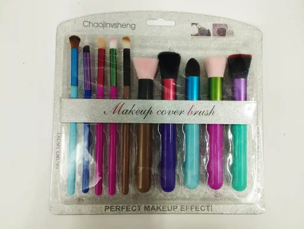 Set De Brochas Incluye 10 Piezas