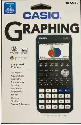 Casio Prizm Fx-cg50 Calculadora Grafica A Color Color Negro