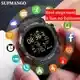 Reloj Inteligente Multifunción Para Hombre Y Mujer, Accesorio De Pulsera Resistente Al Agua, Compatible Con Ios Y Android