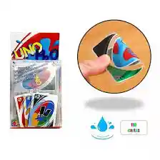 Juego De Cartas Uno H2o A Prueba De Agua!