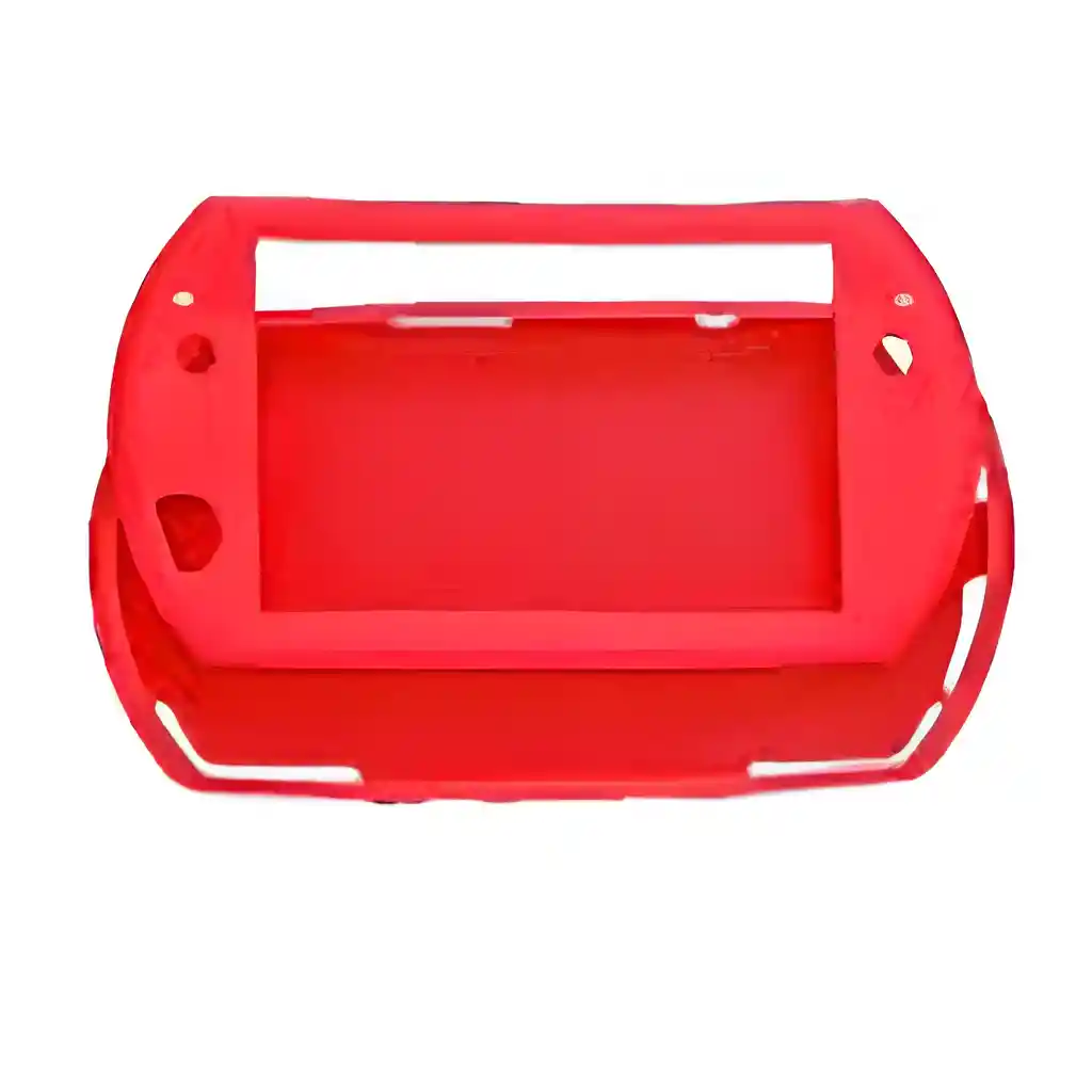 Funda Silicona Protectora Psp Go Rojo