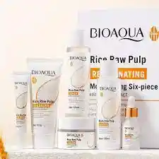 Kit Facial Arroz Bioaqua X6