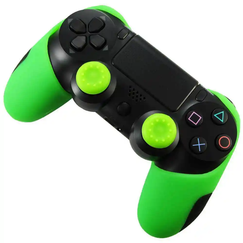 Protector Analogo Grips X 2 Unidades Verde