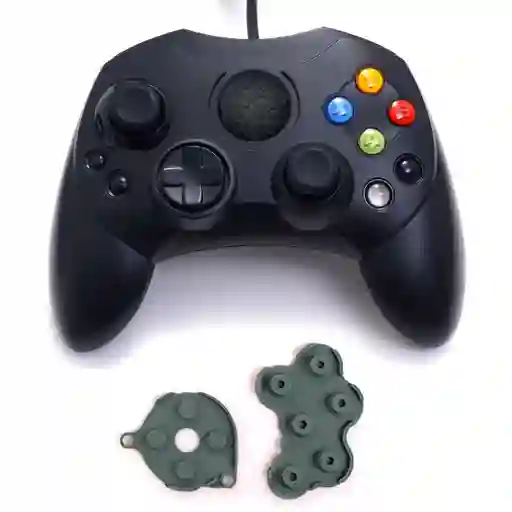 Goma Conductora Controles Xbox Classic Para 100 Controles Gris