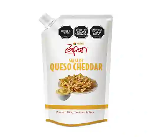 Salsa De Queso Cheddar Zafran 1kg