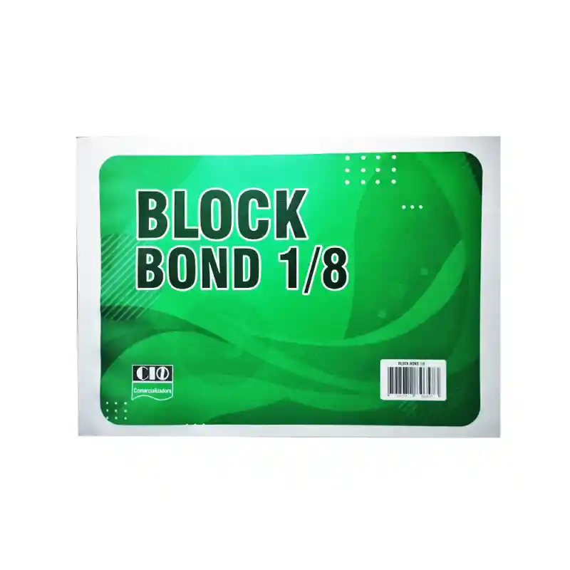 Block Bond Base 28 Horizontal 20 Hojas