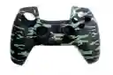 Silicona Control Ps5 Dualsense Protector Funda Play Dual 5 Verde + Negro