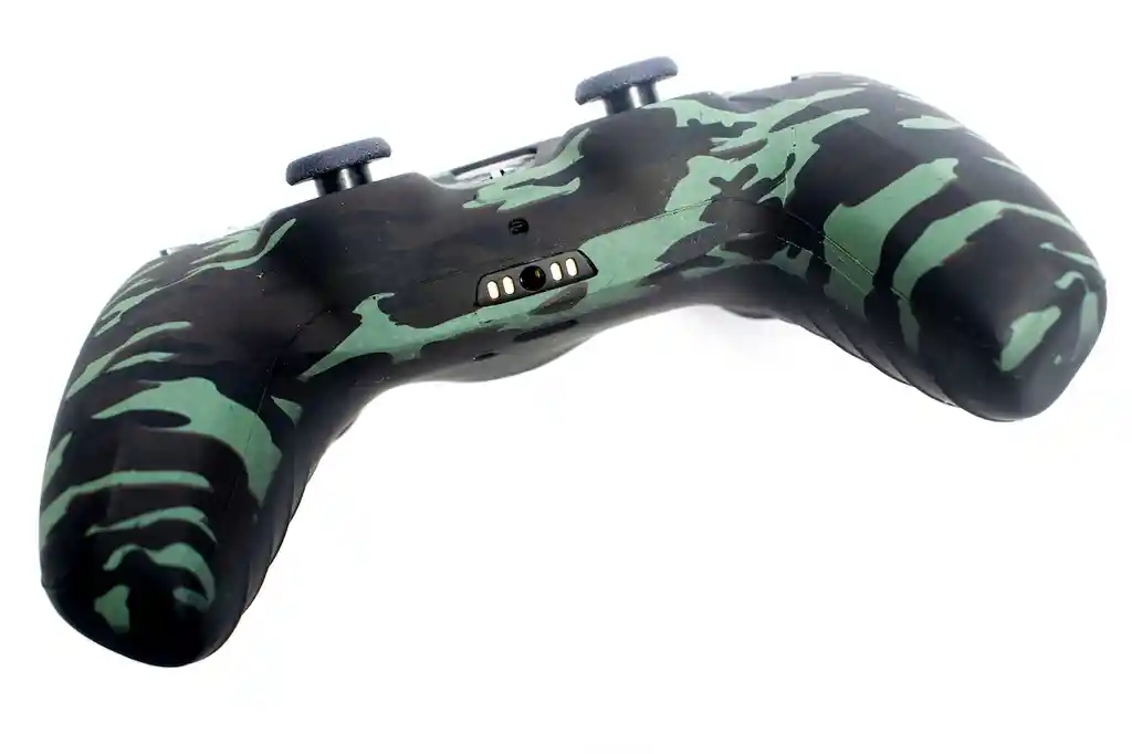 Silicona Control Ps5 Dualsense Protector Funda Play Dual 5 Verde + Negro