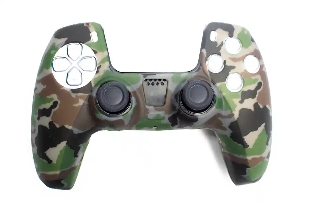 Silicona Control Ps5 Dualsense Protector Funda Play Dual 5 3 Verde + Cafe + Negro