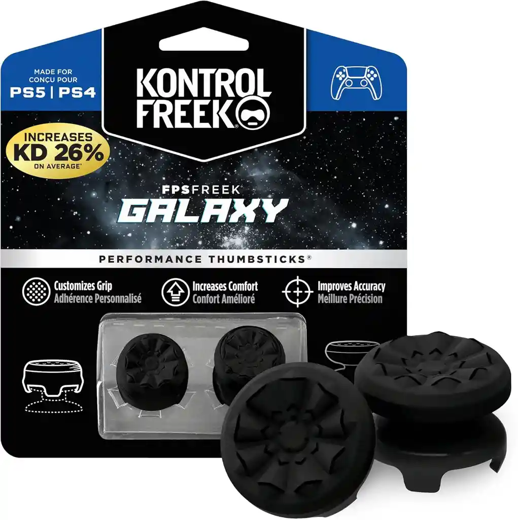 Kontrol Freek Ps4 Ps5 Gamer Scuf Para Analogo Galaxy Negro