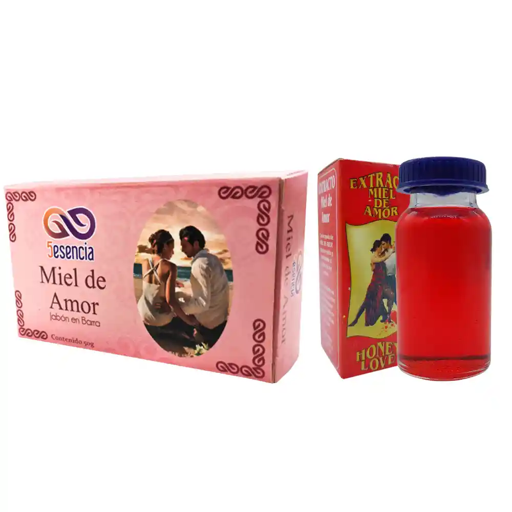 Kit Esotérico Miel De Amor Amarre + Jabón Miel De Amor