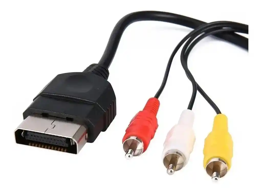 Cable Av Audio Y Video Audio Stereo Xbox Clasico