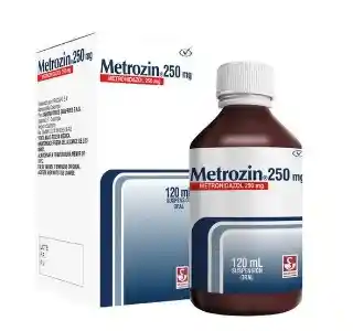 Metronidazol 250 Mg (metrizin) X 120 Ml Suspension