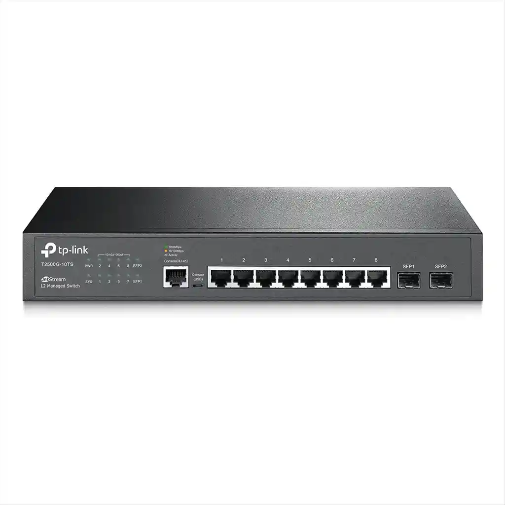 Switch Administrable L2 8 Puertos Gigabit, Tp-link Tl-sg3210