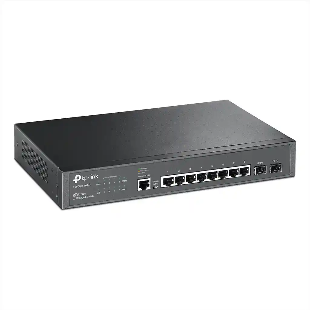 Switch Administrable L2 8 Puertos Gigabit, Tp-link Tl-sg3210