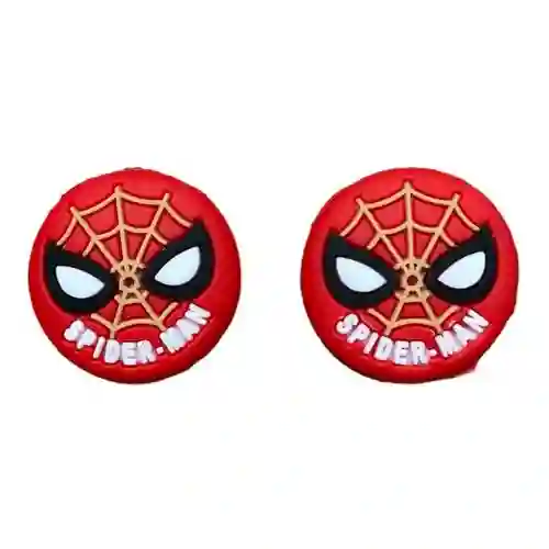 Protector Analogo Grips X 2 Unidades Spider Man Rojo